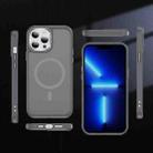 For iPhone 13 Pro Hardware Lens Protection MagSafe Magnetic PC Hybrid TPU Phone Case(Grey) - 3