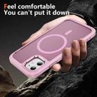 For iPhone 12 / 12 Pro Hardware Lens Protection MagSafe Magnetic PC Hybrid TPU Phone Case(Pink) - 3