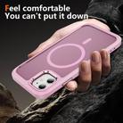 For iPhone 11 Hardware Lens Protection MagSafe Magnetic PC Hybrid TPU Phone Case(Pink) - 3