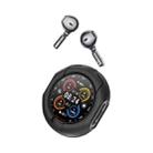D9 1.46 inch 2 in 1 Bluetooth Earphone Smart Watch, Support Bluetooth Call / NFC / Heart Rate(Black) - 3