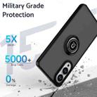 For Samsung Galaxy S25 Edge 5G Q Shadow 1 Series TPU + PC Phone Case with Ring(Red) - 3