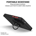 For Samsung Galaxy S25+ / S24+ 5G Q Shadow 1 Series TPU + PC Phone Case with Ring(Red) - 3