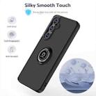 For Samsung Galaxy S24 FE 5G Q Shadow 1 Series TPU + PC Phone Case with Ring(Army Green) - 3