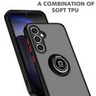 For Samsung Galaxy S23 FE 5G Q Shadow 1 Series TPU + PC Phone Case with Ring(Red) - 2