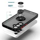 For Samsung Galaxy S23 FE 5G Q Shadow 1 Series TPU + PC Phone Case with Ring(Red) - 3