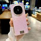 For Huawei Mate X6 Transparent Edge Scale Texture Phone Case(Purple) - 2