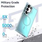 For Samsung Galaxy S25 Ultra 5G Plating Gradient Discolor MagSafe Phone Case with Holder(Pink) - 2