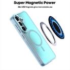 For Samsung Galaxy S23 FE 5G Plating Gradient Discolor MagSafe Phone Case with Holder(Pink) - 3