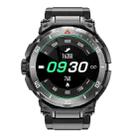 HAMTOD GT100 Headphones Smart Watch,1.46 inch, Support Bluetooth Call / Heart Rate(Black) - 2