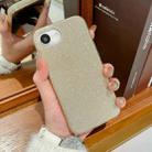 For iPhone 16e Glitter TPU Phone Case(Gold) - 2