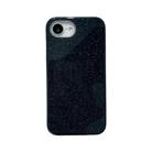 For iPhone 16e Glitter TPU Phone Case(Black) - 1
