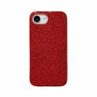 For iPhone 16e Glitter TPU Phone Case(Red) - 1