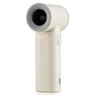 N610 Digital Display High Speed Handheld Fan(Beige) - 1