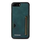 For iPhone 7 Plus / 8 Plus Forwenw F5 Series Integrated Card Bag Phone Case(Green) - 2