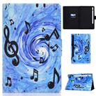 For Samsung Galaxy Tab S8 / Galaxy Tab S7 T870 Colored Drawing Horizontal Flip Leather Case with Holder & Card Slots & Sleep / Wake-up Function(Sheet Music) - 1