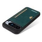 For Google Pixel 9 / 9 Pro Forwenw F5 Series Integrated Card Bag Phone Case(Green) - 3