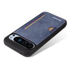 For Google Pixel 9 / 9 Pro Forwenw F5 Series Integrated Card Bag Phone Case(Blue) - 3