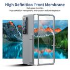 For Samsung Galaxy Z Fold4 Integrated Skin Feel Fold Holder Phone Case(Gray) - 2