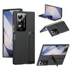 For Samsung Galaxy Z Fold6 Integrated Skin Feel Fold Holder Phone Case(Black) - 1