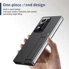For Samsung Galaxy Z Fold6 Integrated Skin Feel Fold Holder Phone Case(Black) - 3