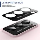 For Samsung Galaxy Z Fold6 Integrated Skin Feel Fold Holder Phone Case(Pink) - 4