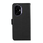 For Honor 400 ABEEL Side-Magnetic Litchi Pattern Leather RFID Phone Case(Black) - 3