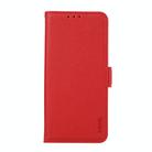 For Honor 400 ABEEL Side-Magnetic Litchi Pattern Leather RFID Phone Case(Red) - 2