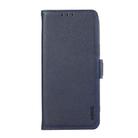 For Honor 400 ABEEL Side-Magnetic Litchi Pattern Leather RFID Phone Case(Blue) - 2