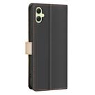 For Samsung Galaxy M06 5G / F06 5G Color Matching RFID Anti-theft Leather Phone Case(Black) - 3