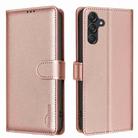 For Samsung Galaxy M16 5G / F16 5G Litchi Texture RFID Anti-theft Leather Phone Case(Gold) - 1