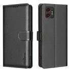 For Samsung Galaxy XCover 7 Pro Litchi Texture RFID Anti-theft Leather Phone Case(Black) - 1