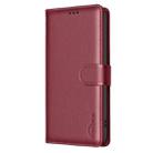 For Samsung Galaxy XCover 7 Pro Litchi Texture RFID Anti-theft Leather Phone Case(Red) - 2