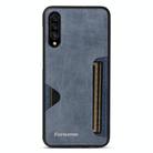 For Samsung Galaxy A50 / A50s / A30s Forwenw F5 Series Integrated Card Bag Phone Case(Blue) - 2