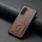 For Samsung Galaxy A26 5G AZNS K1 Series Card Slot Business Phone Case(Brown) - 2