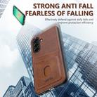 For Samsung Galaxy A26 5G AZNS K1 Series Card Slot Business Phone Case(Brown) - 3