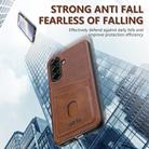 For Samsung Galaxy A56 5G AZNS K1 Series Card Slot Business Phone Case(Brown) - 3