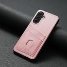 For Samsung Galaxy A56 5G AZNS K1 Series Card Slot Business Phone Case(Pink) - 2