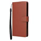 For Samsung Galaxy S25 Edge 5G 3-Card Slots Multifunctional Leather Phone Case(Brown) - 2