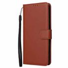 For Samsung Galaxy S25 FE 5G 3-Card Slots Multifunctional Leather Phone Case(Brown) - 2