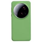 For Xiaomi 15 Ultra Liquid Silicone Skin-friendly Shockproof Phone Case(Matcha Green) - 1