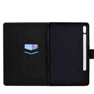 For Samsung Galaxy Tab S8 / Galaxy Tab S7 T870 Electric Pressed Colored Drawing Horizontal Flip Leather Case with Holder & Card Slots & Sleep / Wake-up Function(Eiffel Tower) - 3