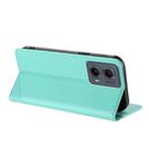 For Motorola Edge 5G 2024 Embossed Multi-functional Wallet Retro Leather Phone Case(Mint Green) - 3