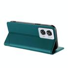 For Motorola Edge 50 Fusion Embossed Multi-functional Wallet Retro Leather Phone Case(Dark Green) - 3
