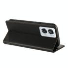 For Motorola Edge 50 Fusion Embossed Multi-functional Wallet Retro Leather Phone Case(Black) - 3