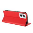 For Motorola Moto G Power 5G 2024 Embossed Multi-functional Wallet Retro Leather Phone Case(Red) - 3