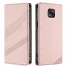For Motorola Moto G Power 2021 Embossed Multi-functional Wallet Retro Leather Phone Case(Pink) - 2
