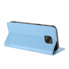 For Motorola Moto G Power 2021 Embossed Multi-functional Wallet Retro Leather Phone Case(Light Blue) - 3