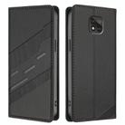 For Motorola Moto G Power 2021 Embossed Multi-functional Wallet Retro Leather Phone Case(Black) - 2