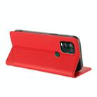 For Motorola Moto G Stylus 5G 2021 Embossed Multi-functional Wallet Retro Leather Phone Case(Red) - 3