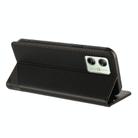 For Motorola Moto G14 / G54 Embossed Multi-functional Wallet Retro Leather Phone Case(Black) - 3